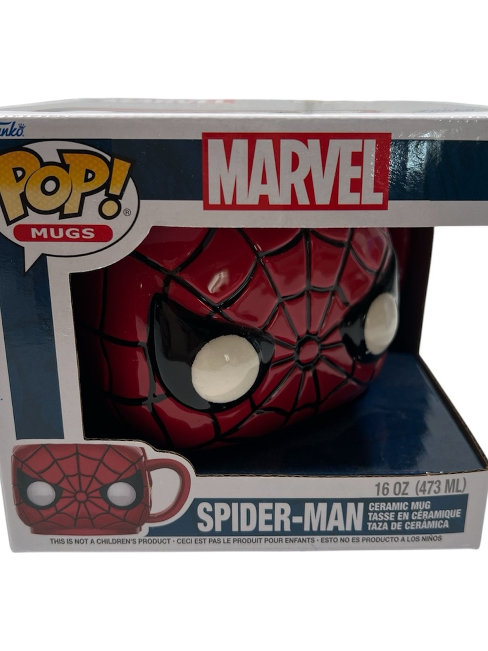 Spiderman Ceramic Mug 16oz Funko Pop! Mug Marvel Collectable New